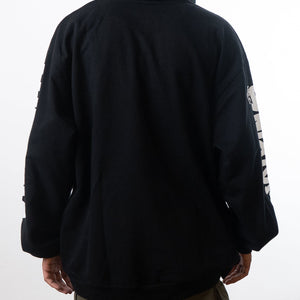 Jaywalking Art Face Hoodie