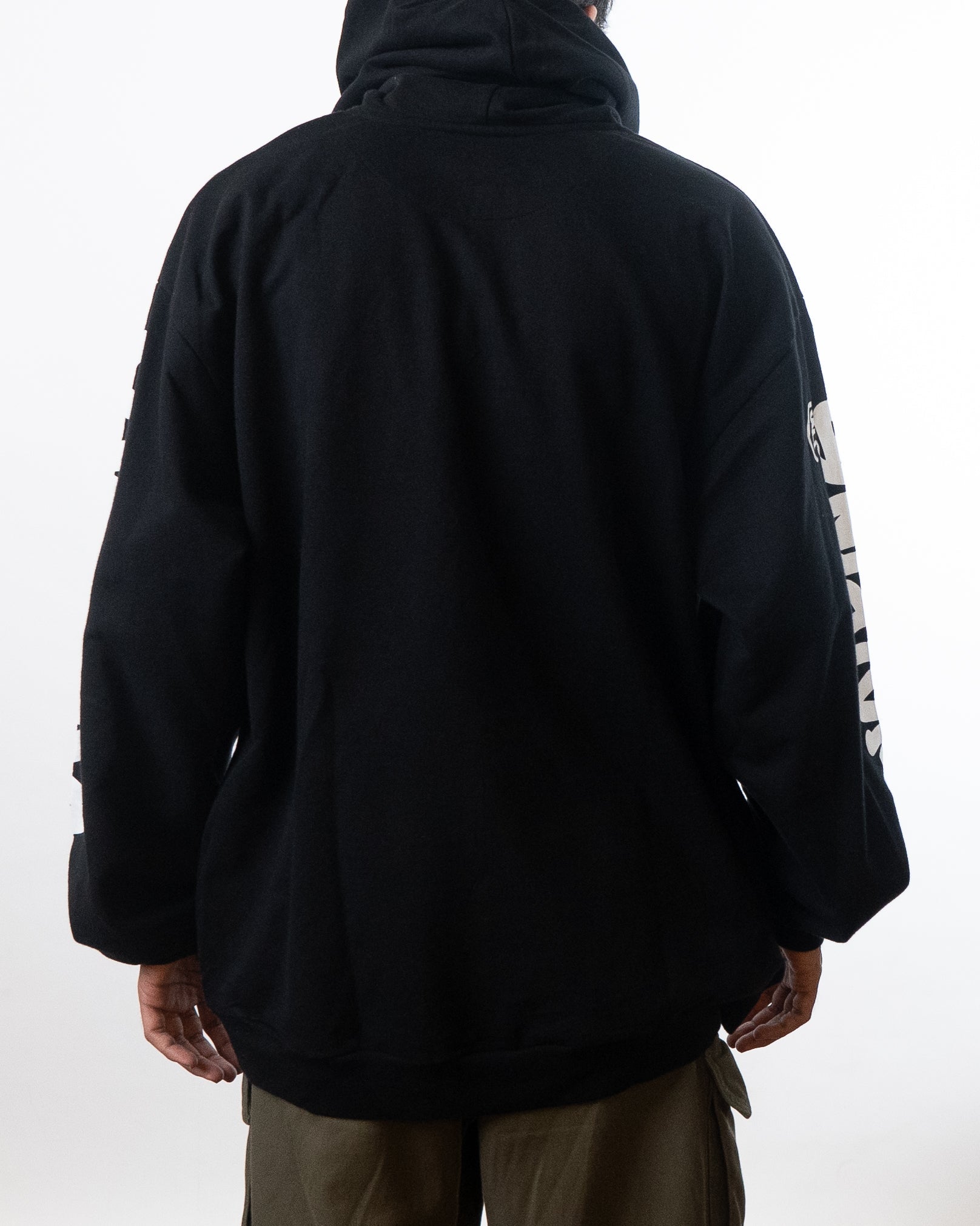 Jaywalking Art Face Hoodie