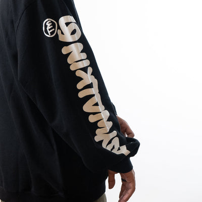 Jaywalking Art Face Hoodie