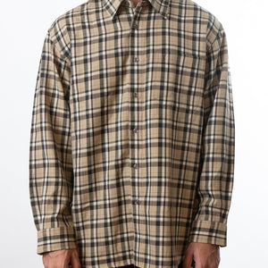 Yves Saint Laurent Flannel Oversized Shirt