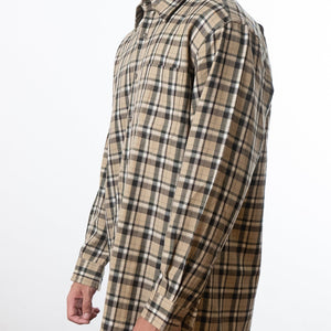 Yves Saint Laurent Flannel Oversized Shirt