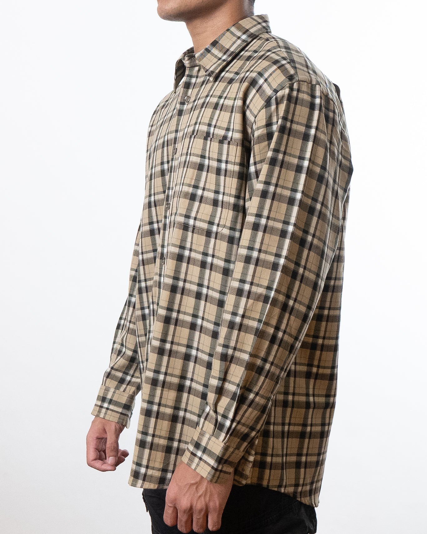 Yves Saint Laurent Flannel Oversized Shirt