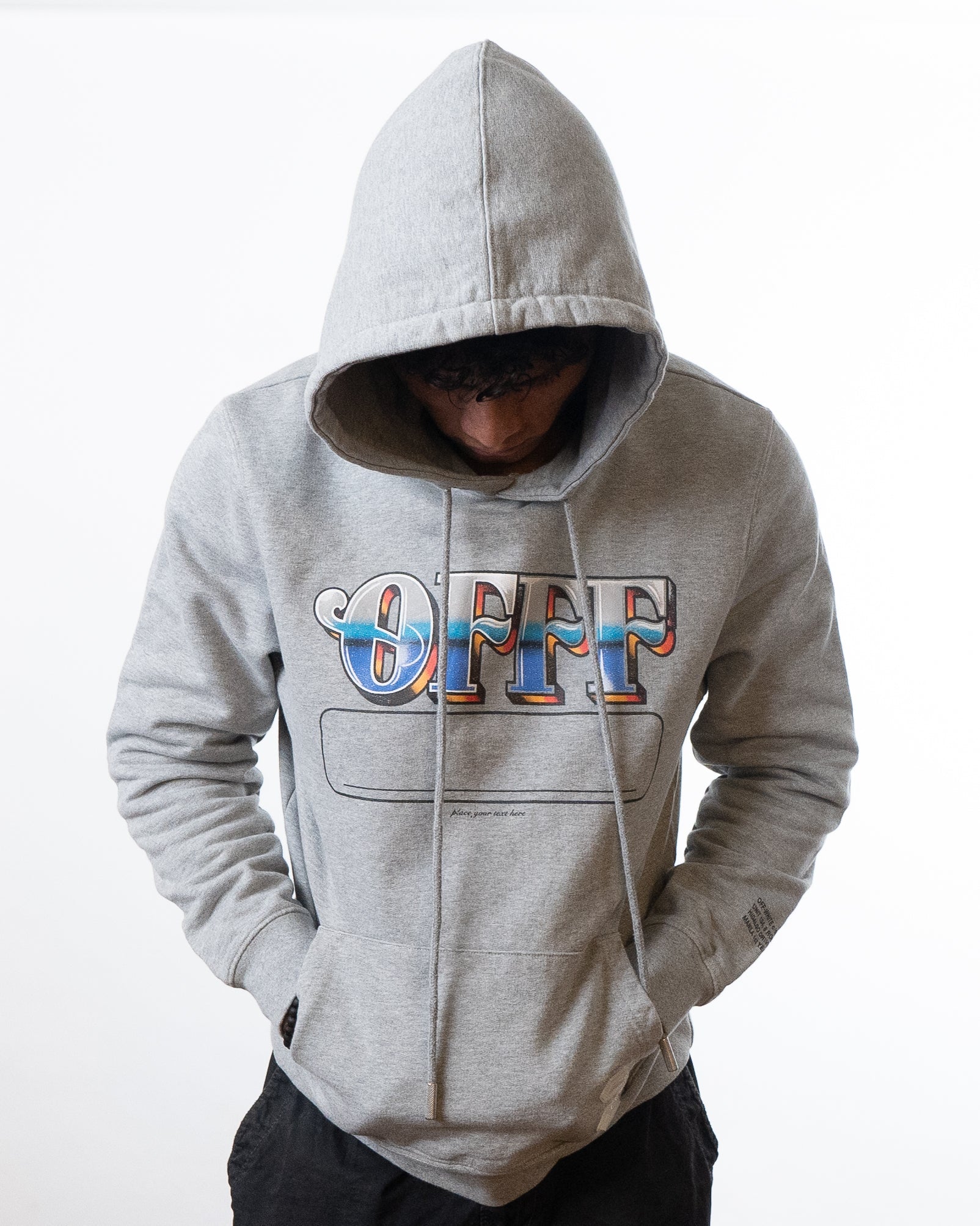 Off-White Grey Hoodie