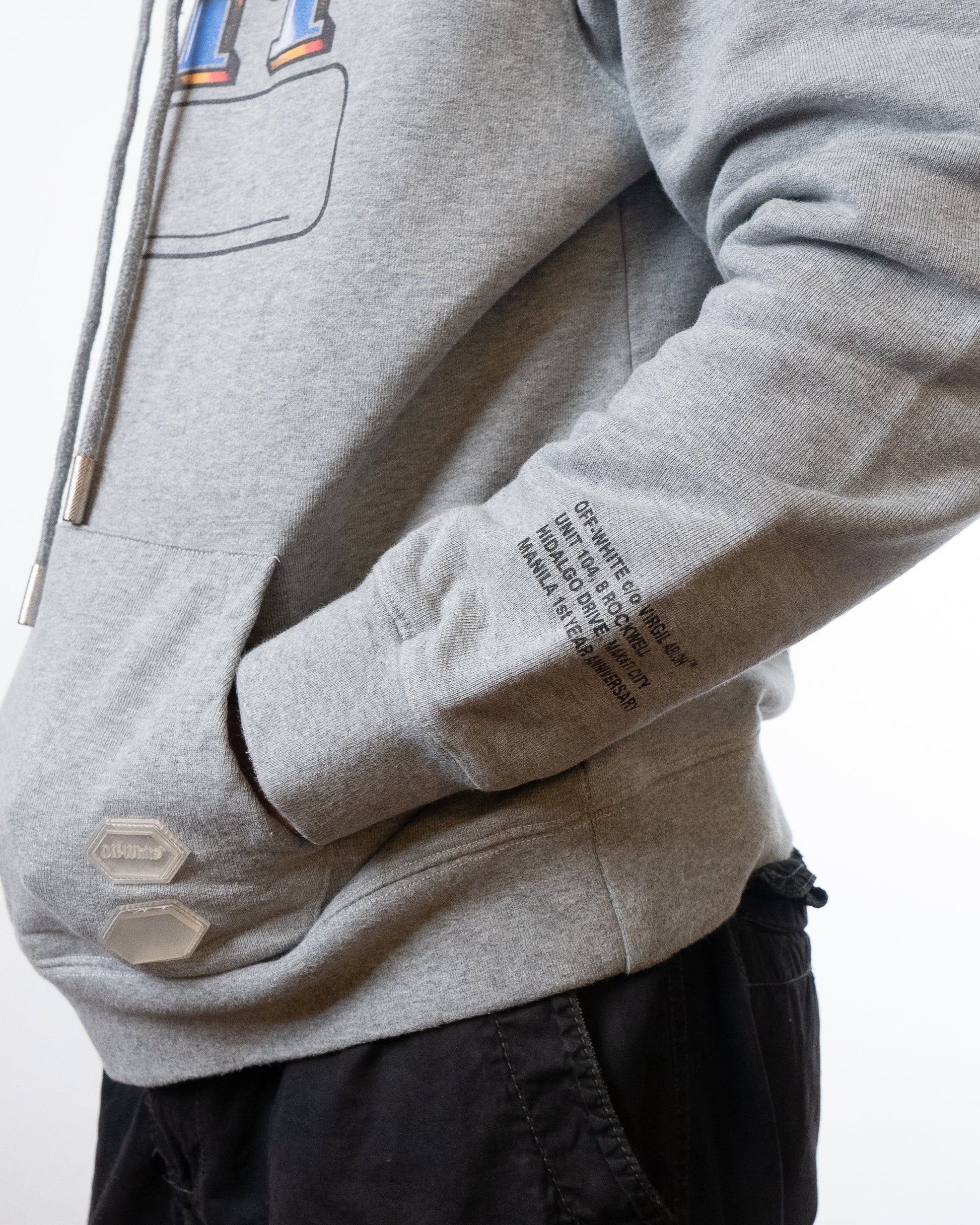 Off-White Grey Hoodie