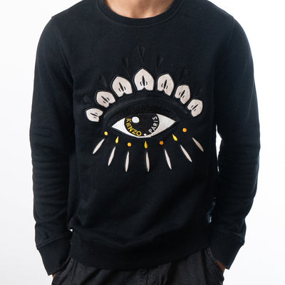 Kenzo All  Over New Arrivals Eye Sweatshirt
