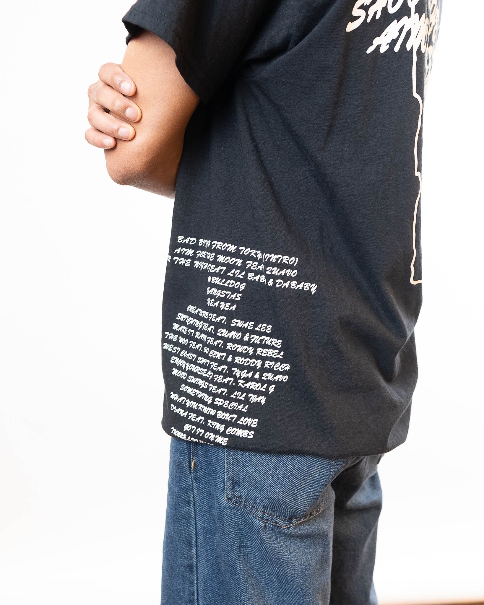 Vlone x Pop Smoke Tracklist T-Shirt