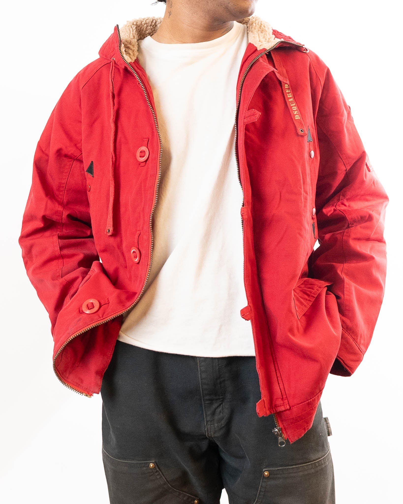 Dsquared2 Red Hood Jacket