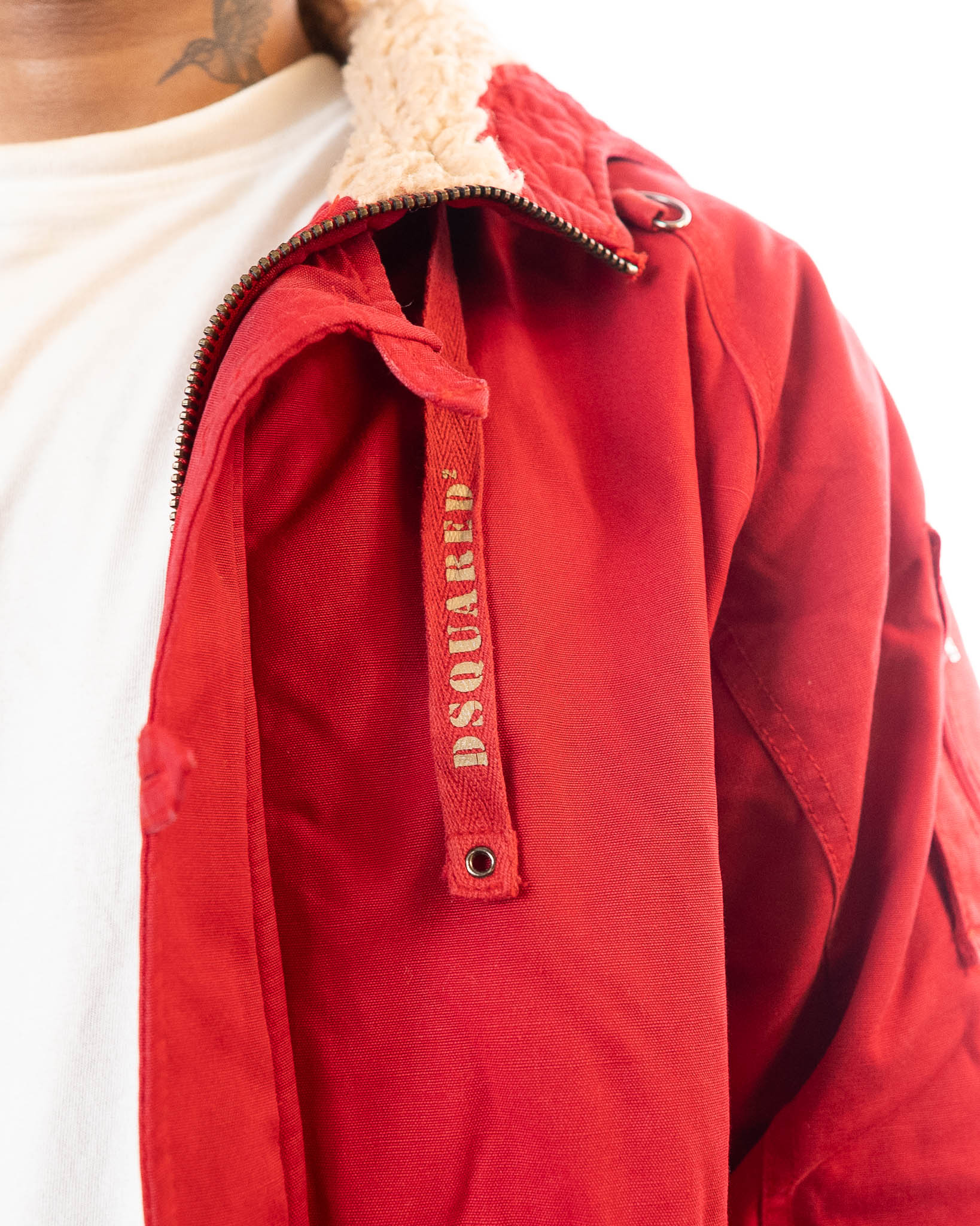 Dsquared2 Red Hood Jacket