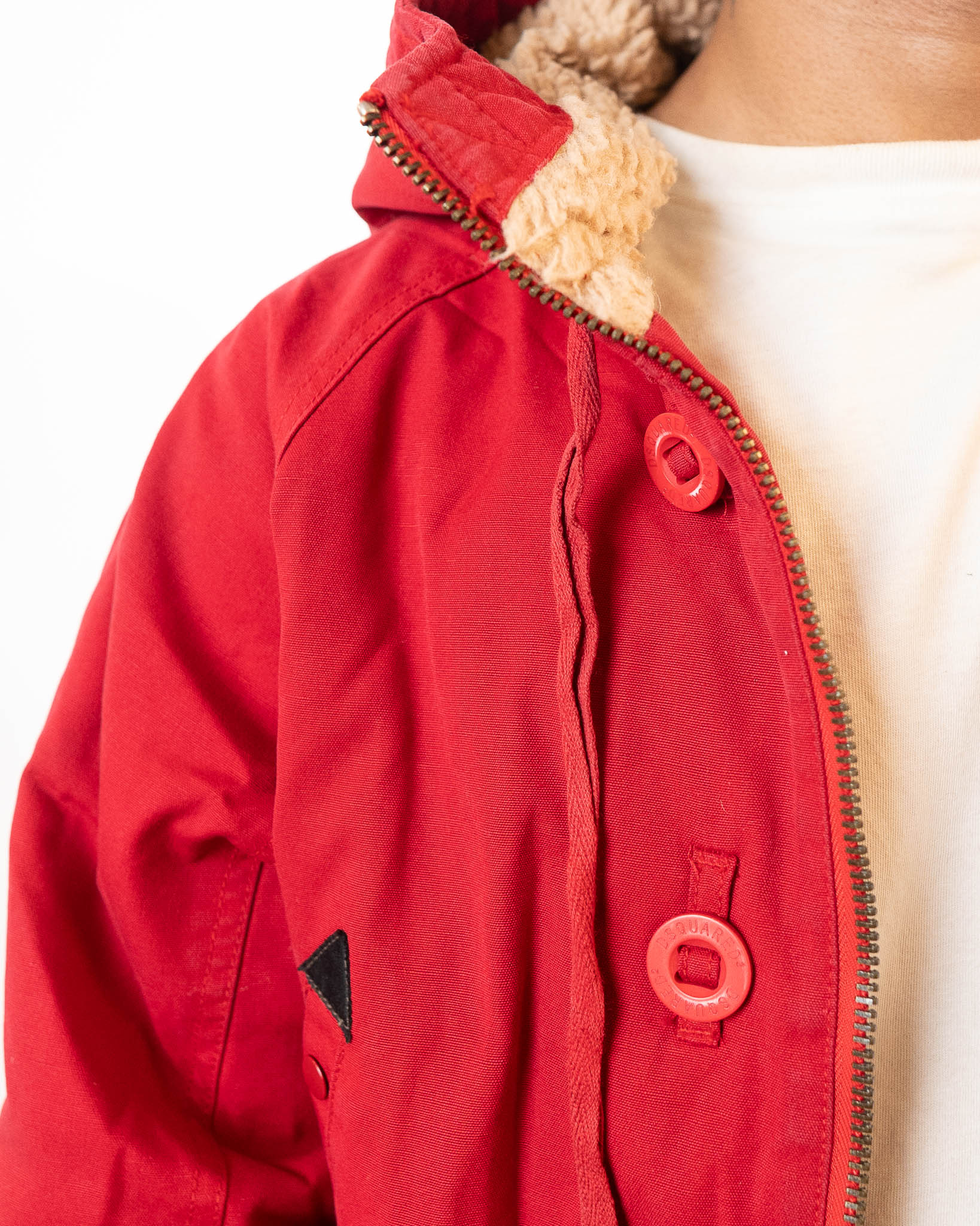 Dsquared2 Red Hood Jacket