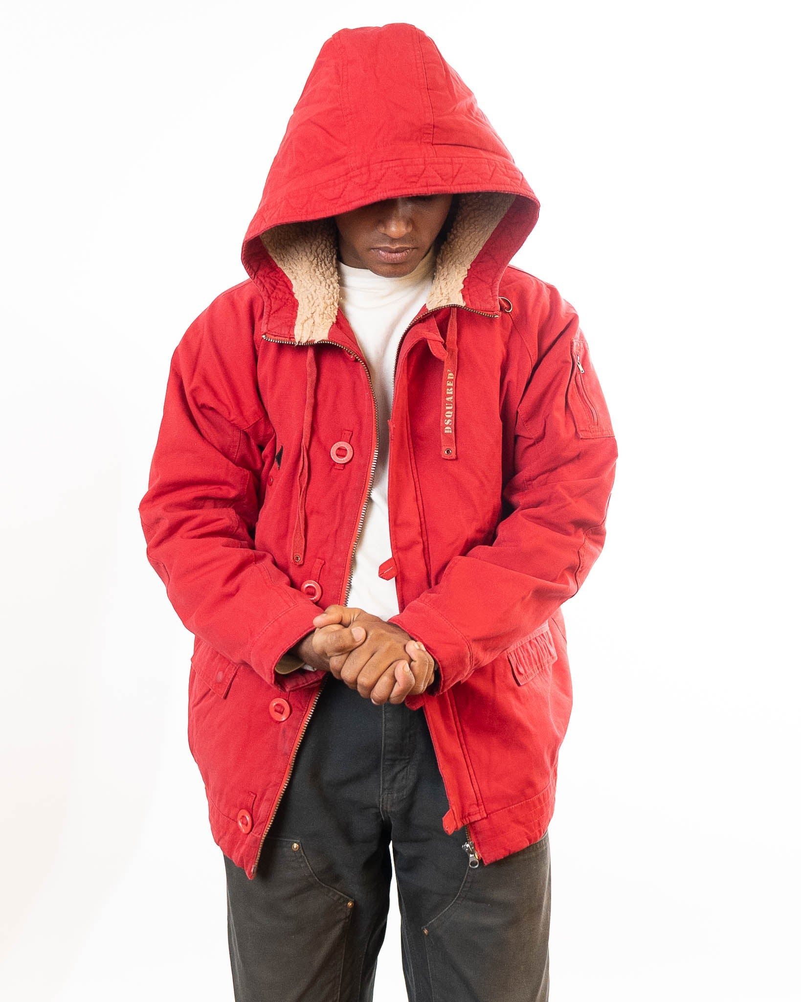 Dsquared2 Red Hood Jacket