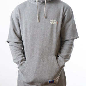 Stussy Grey Camo Hoodie
