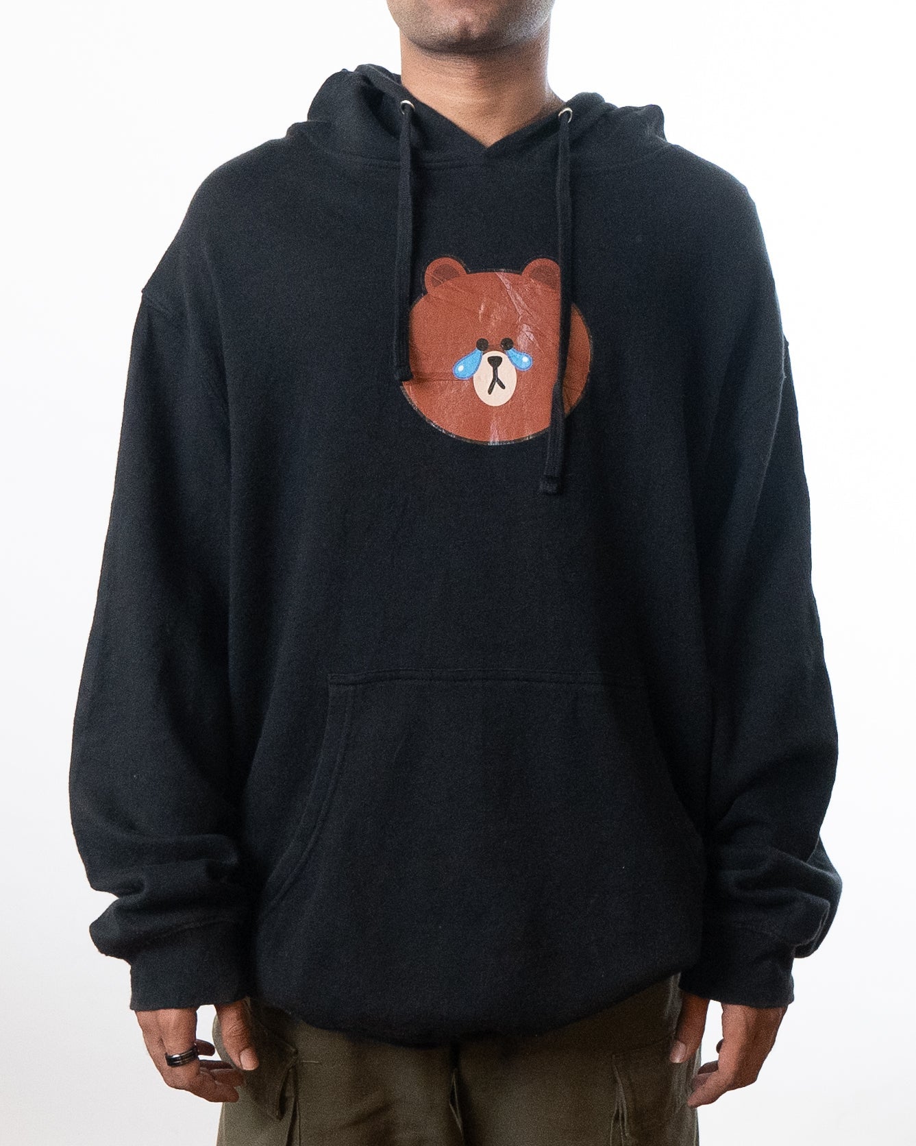 Anti Social Social Club x Line Brown Bear Hoodie