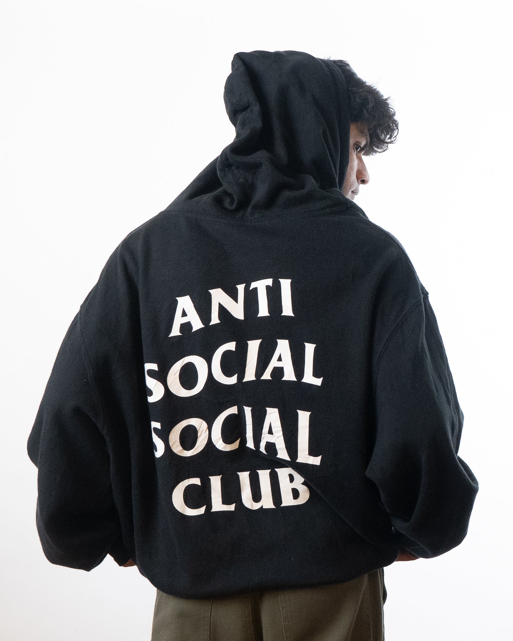Anti Social Social Club x Line Brown Bear Hoodie