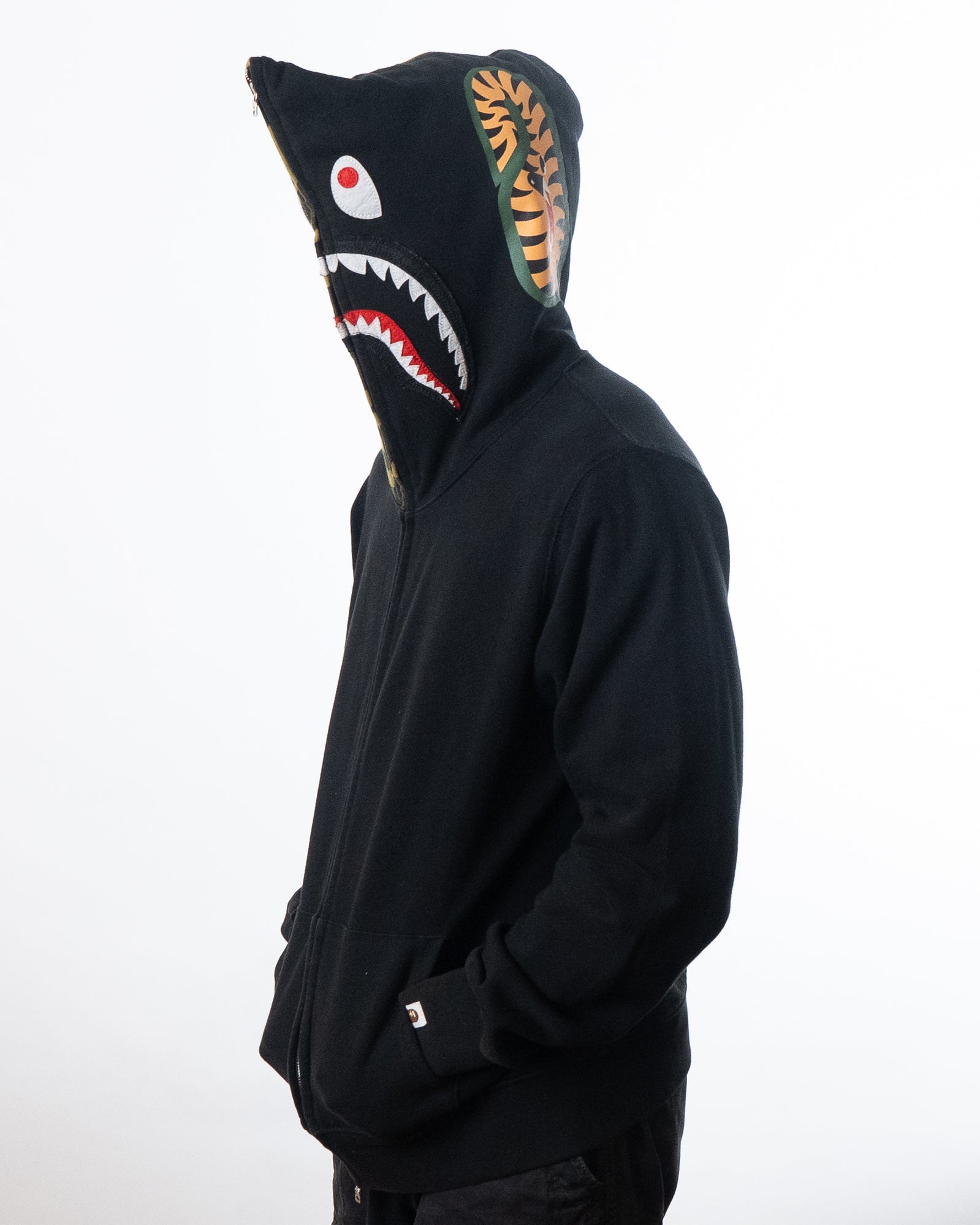 Aape By A Bathing Ape WGM  Shark Hoodie
