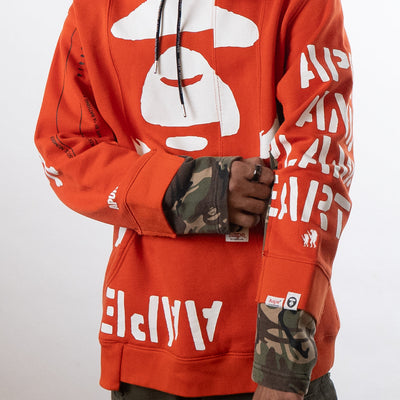 Aape By A Bathing Ape Universe Camo Hoodie