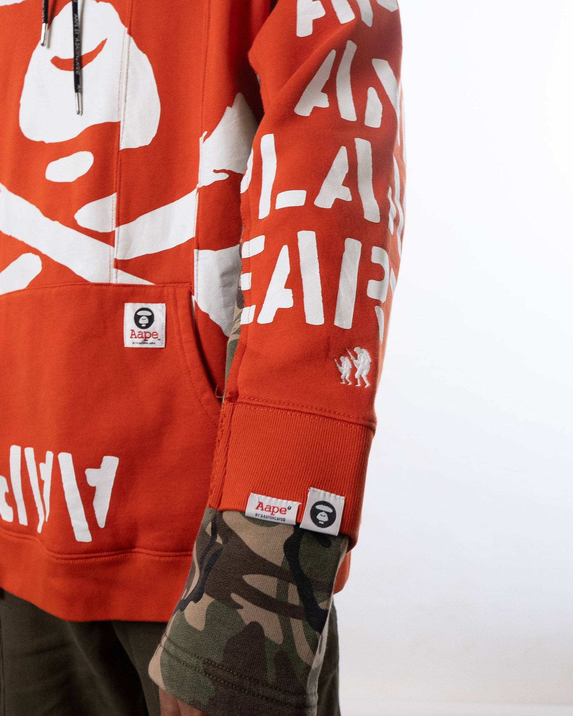 Aape By A Bathing Ape Universe Camo Hoodie