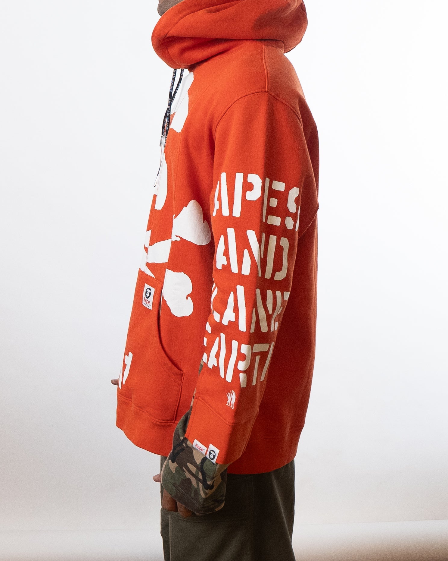 Aape By A Bathing Ape Universe Camo Hoodie