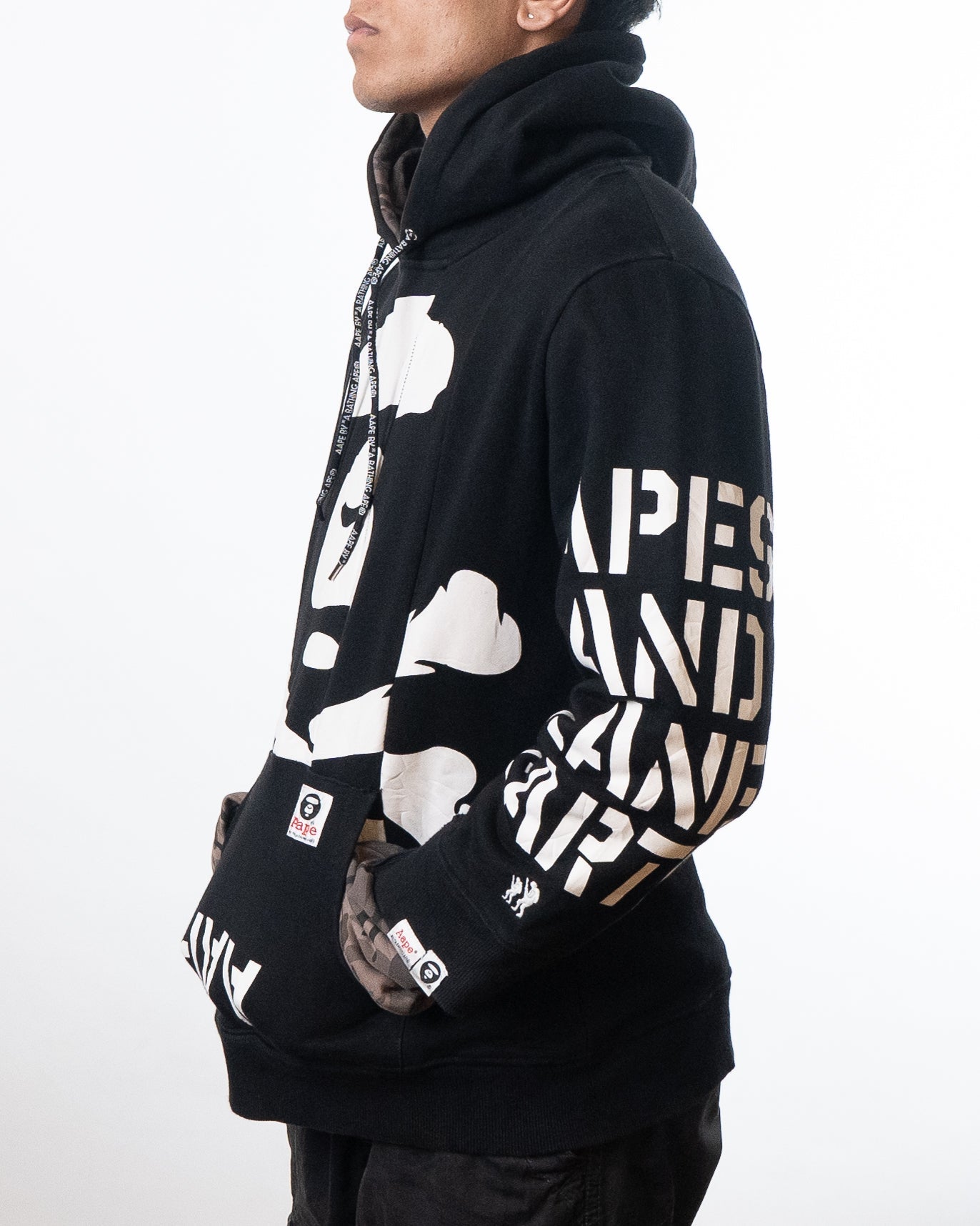 Aape By A Bathing Ape Universe Graphic Print Hoodie