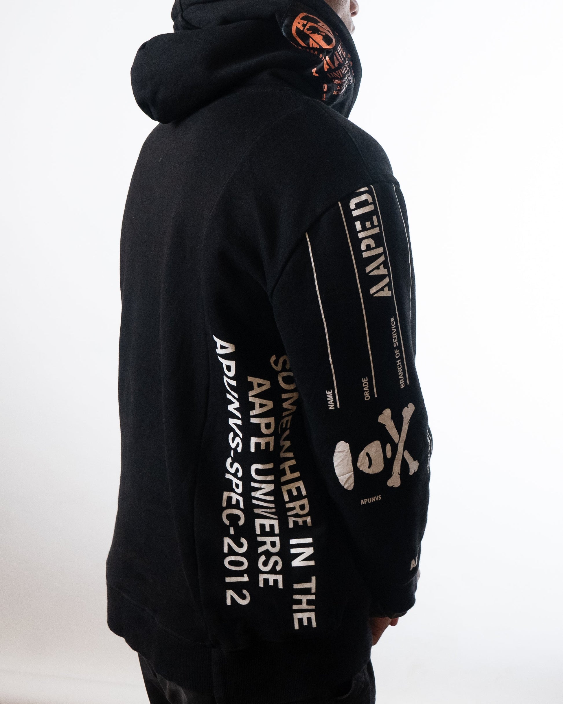 Aape By A Bathing Ape Universe Graphic Print Hoodie