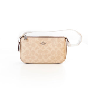 Coach Nolita 19 In Signature Canvas - Sand/Chalk -DS