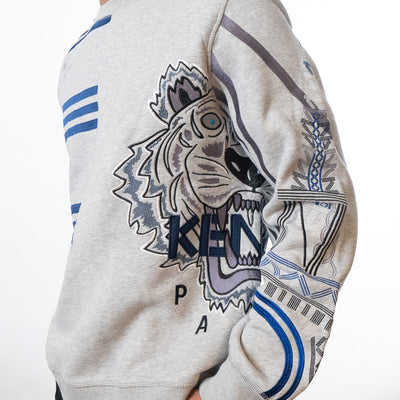 Kenzo Paris Crewneck Tiger Logo Sweatshirt