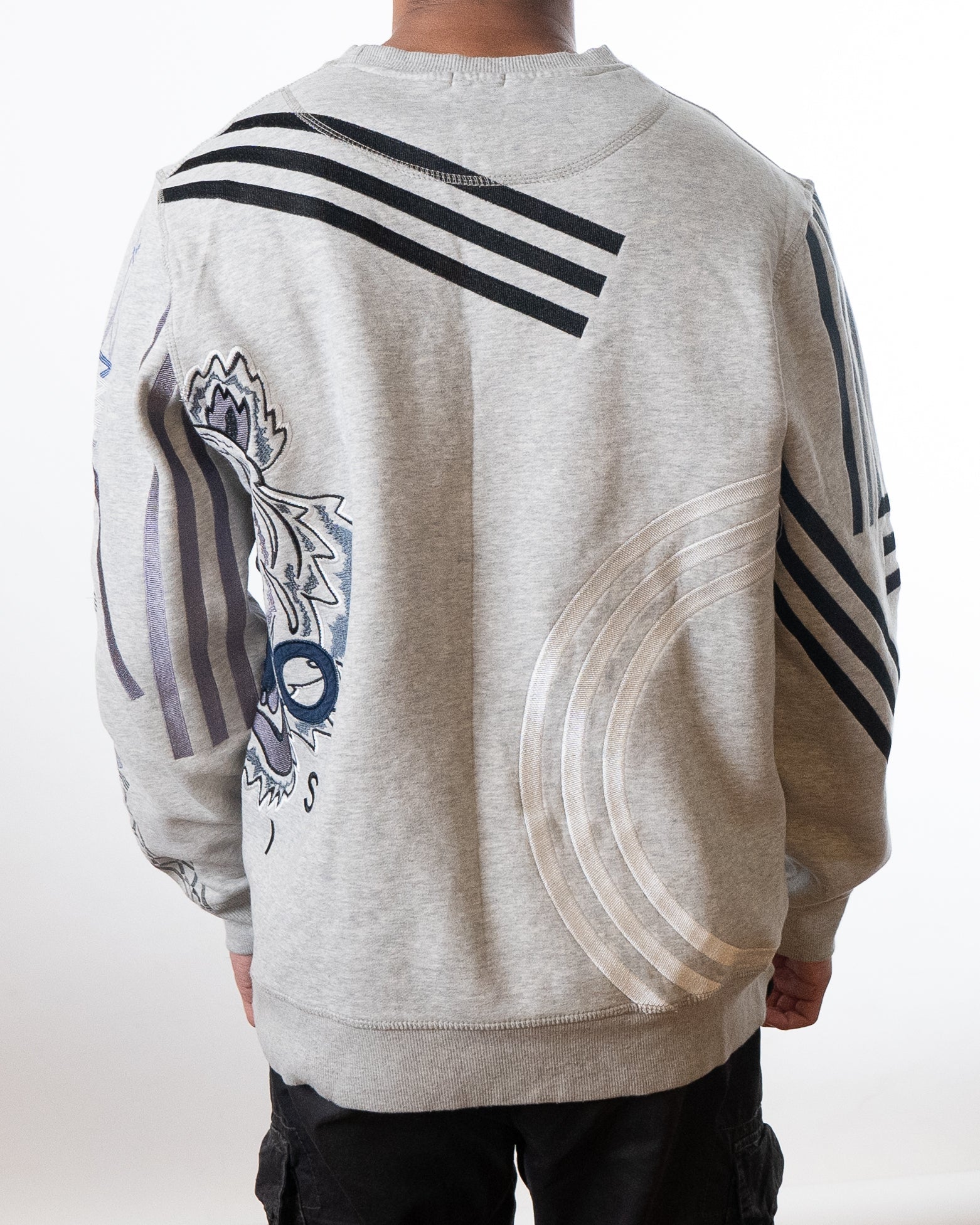 Kenzo Paris Crewneck Tiger Logo Sweatshirt