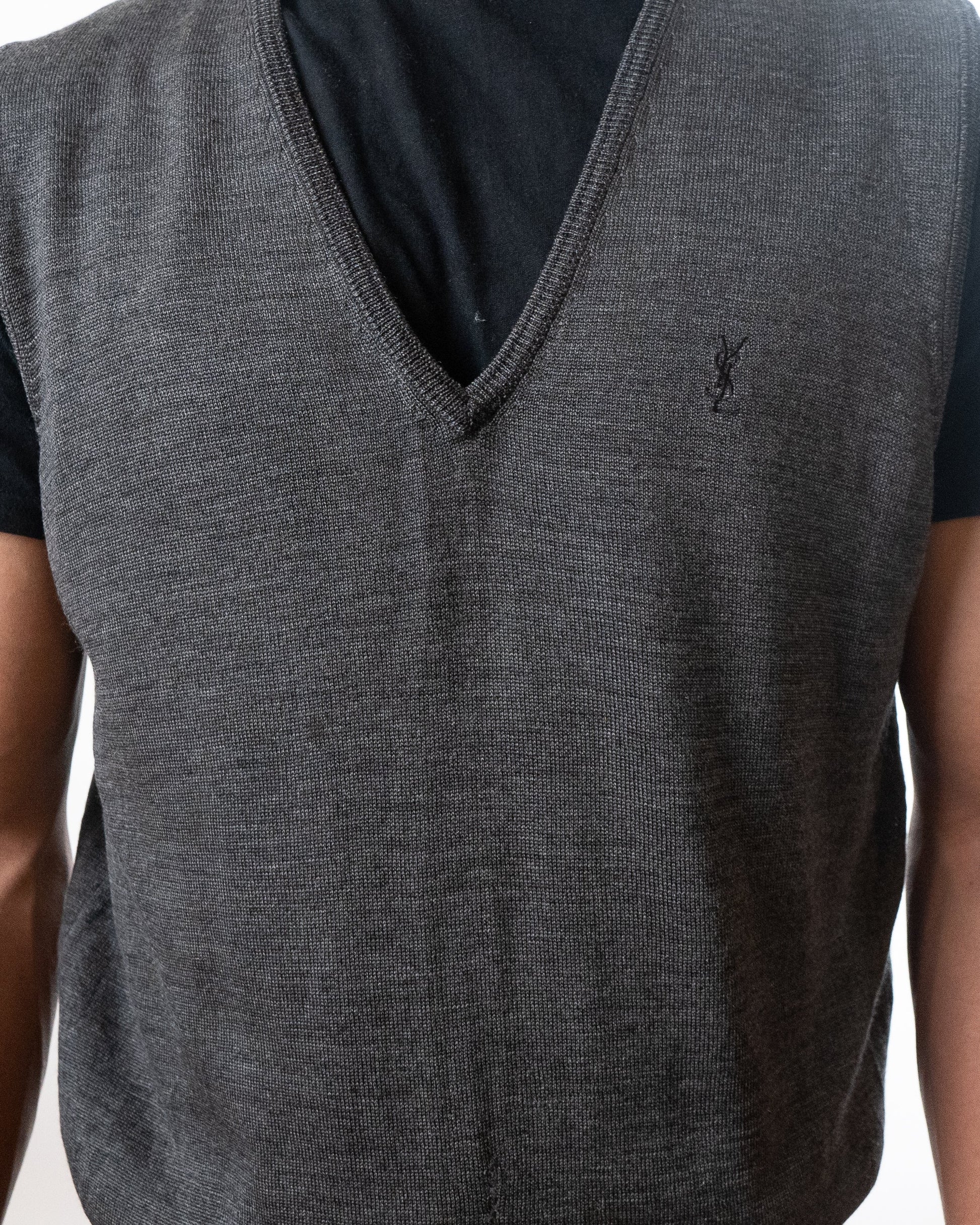 Yves Saint Laurent Vest Sweater