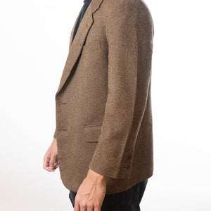 Yves Saint Laurent Vintage Brown Tweed Sport Coat