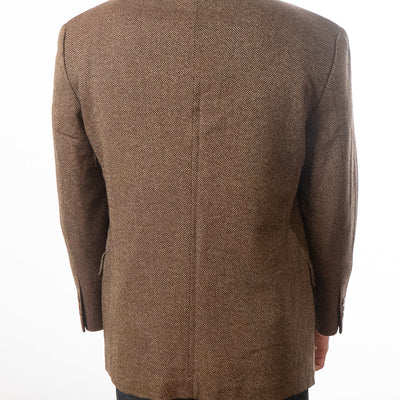 Yves Saint Laurent Vintage Brown Tweed Sport Coat