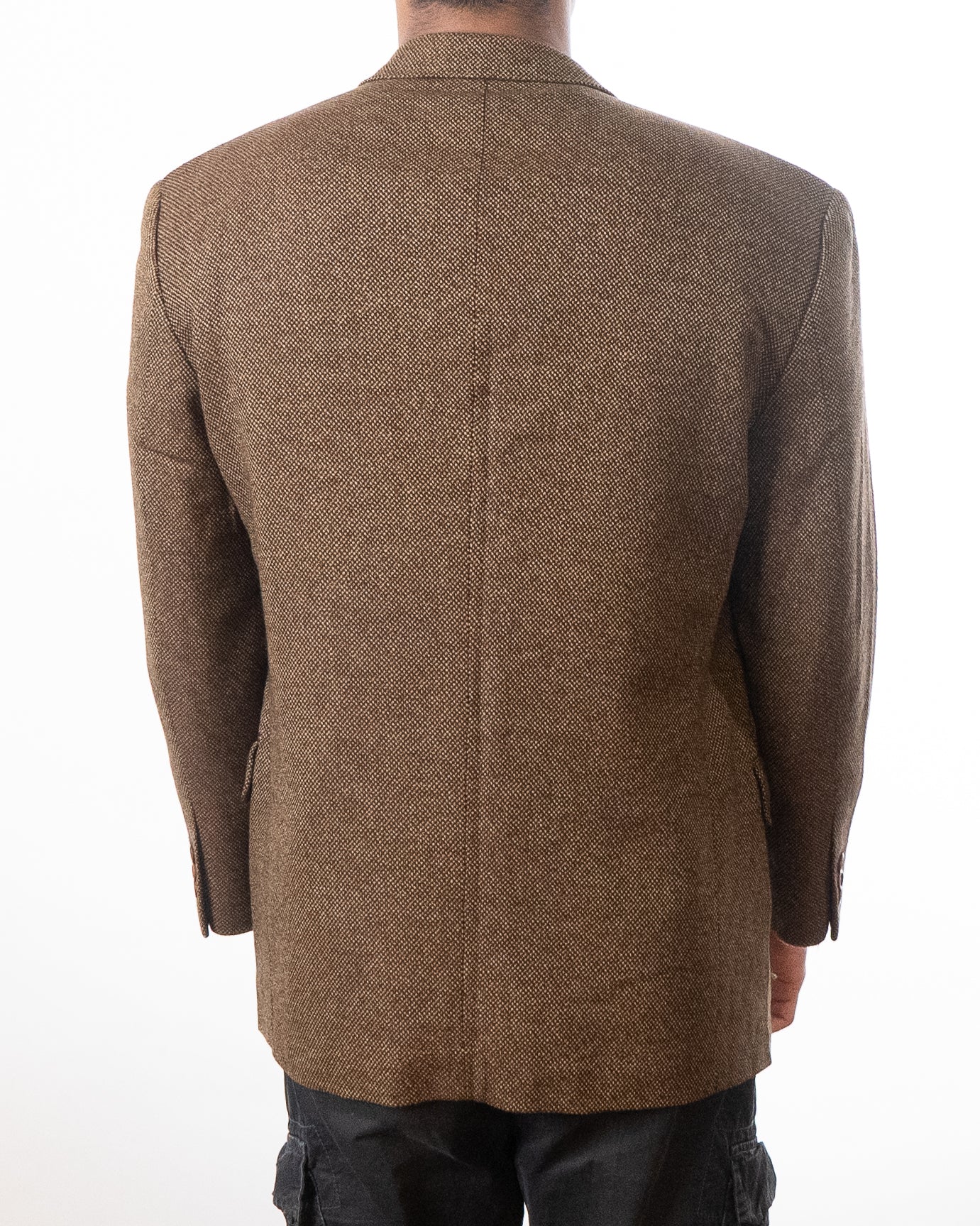 Yves Saint Laurent Vintage Brown Tweed Sport Coat