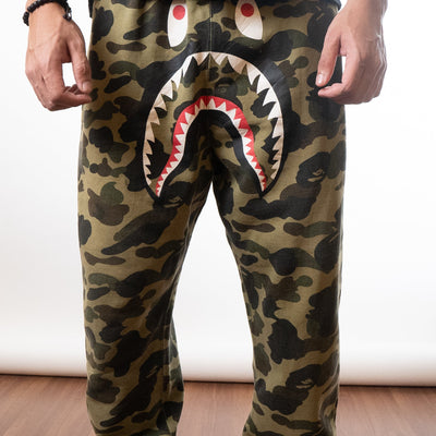 Bape 1st Camo Shark Sweat Pants