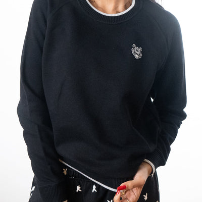 Kenzo Tiger Logo Black Sweatshirt