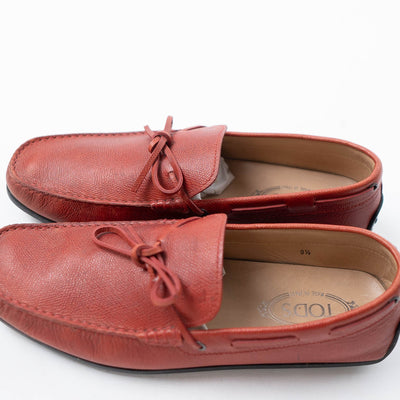 Tods Gommino Slip-On Loafers - Red