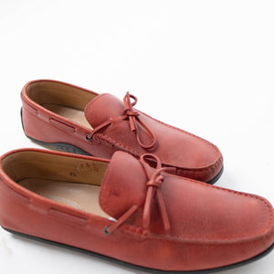 Tods Gommino Slip-On Loafers - Red