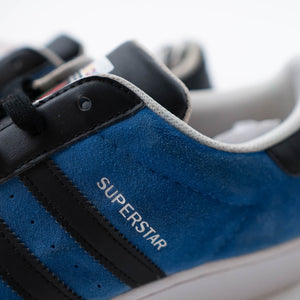 Adidas Superstar Blue & Core Black Sneakers - DS