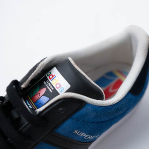 Adidas Superstar Blue & Core Black Sneakers - DS