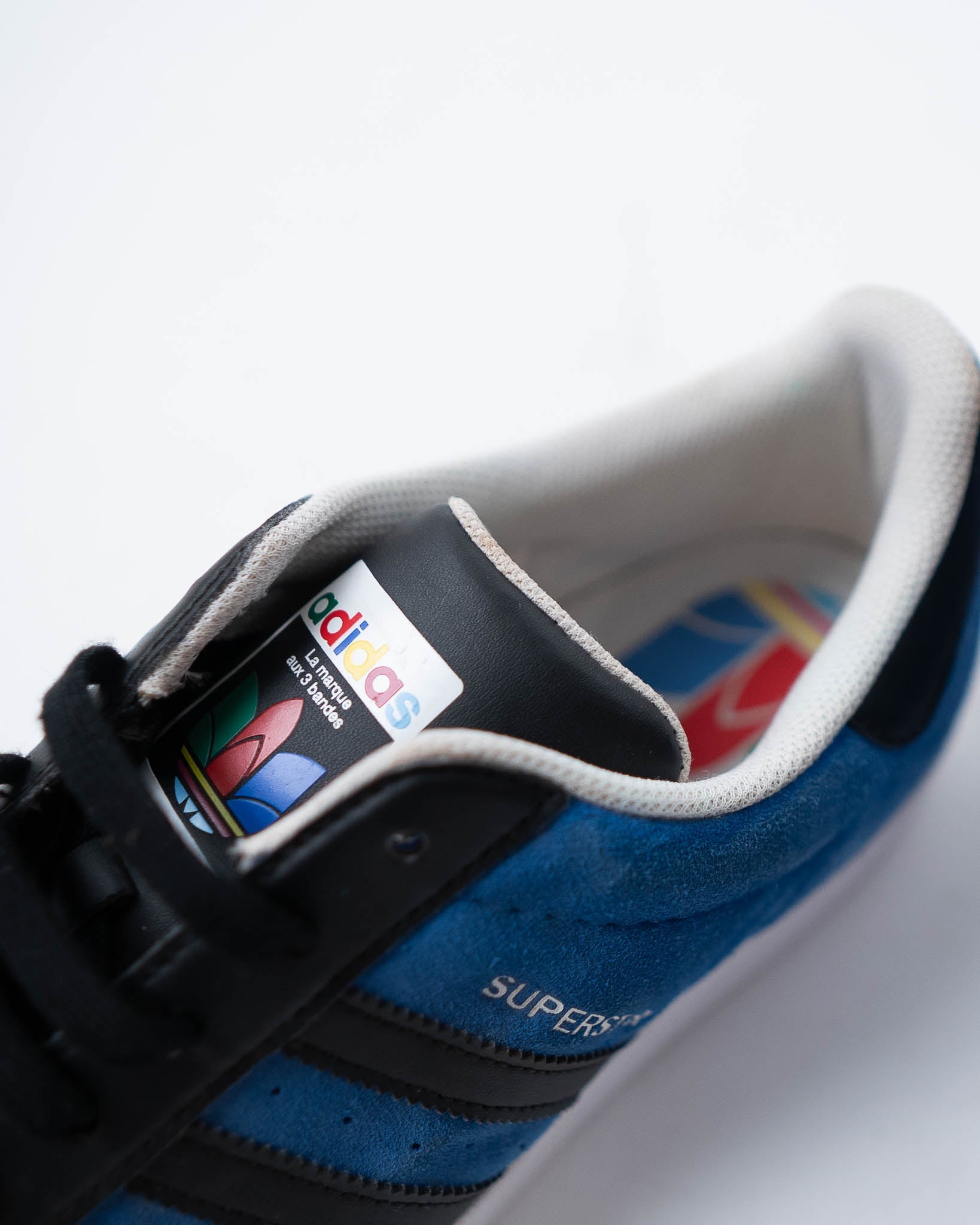 Adidas Superstar Blue & Core Black Sneakers - DS