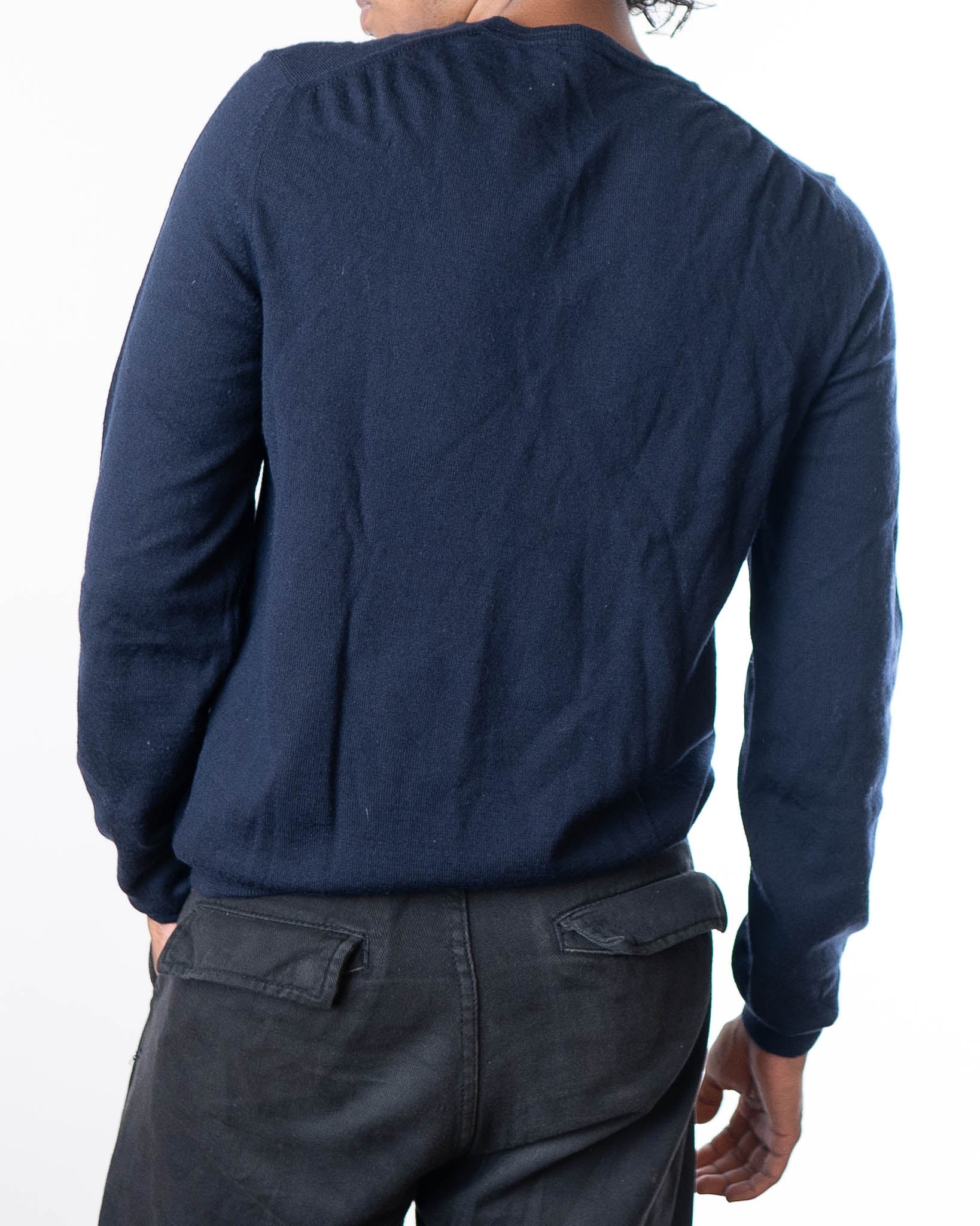 Burberry Cashmere Sweater - Navy