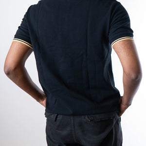 Prada Milano Lion Polo T-Shirt - Black