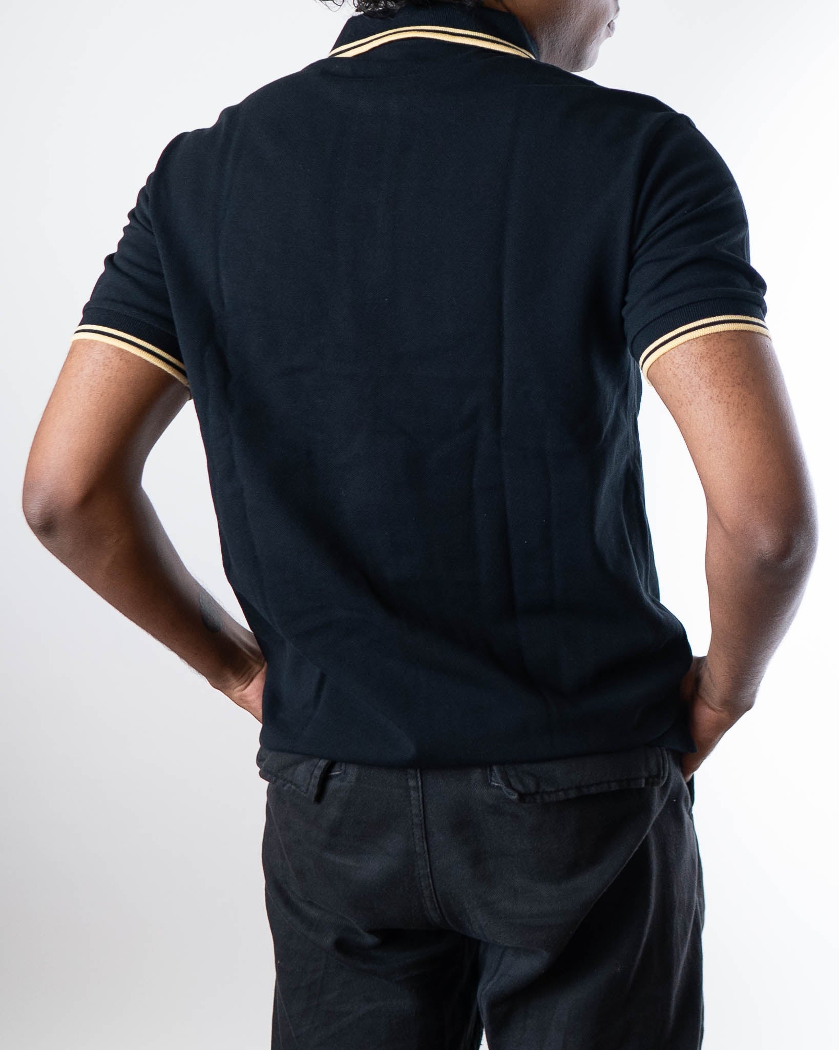 Prada Milano Lion Polo T-Shirt - Black