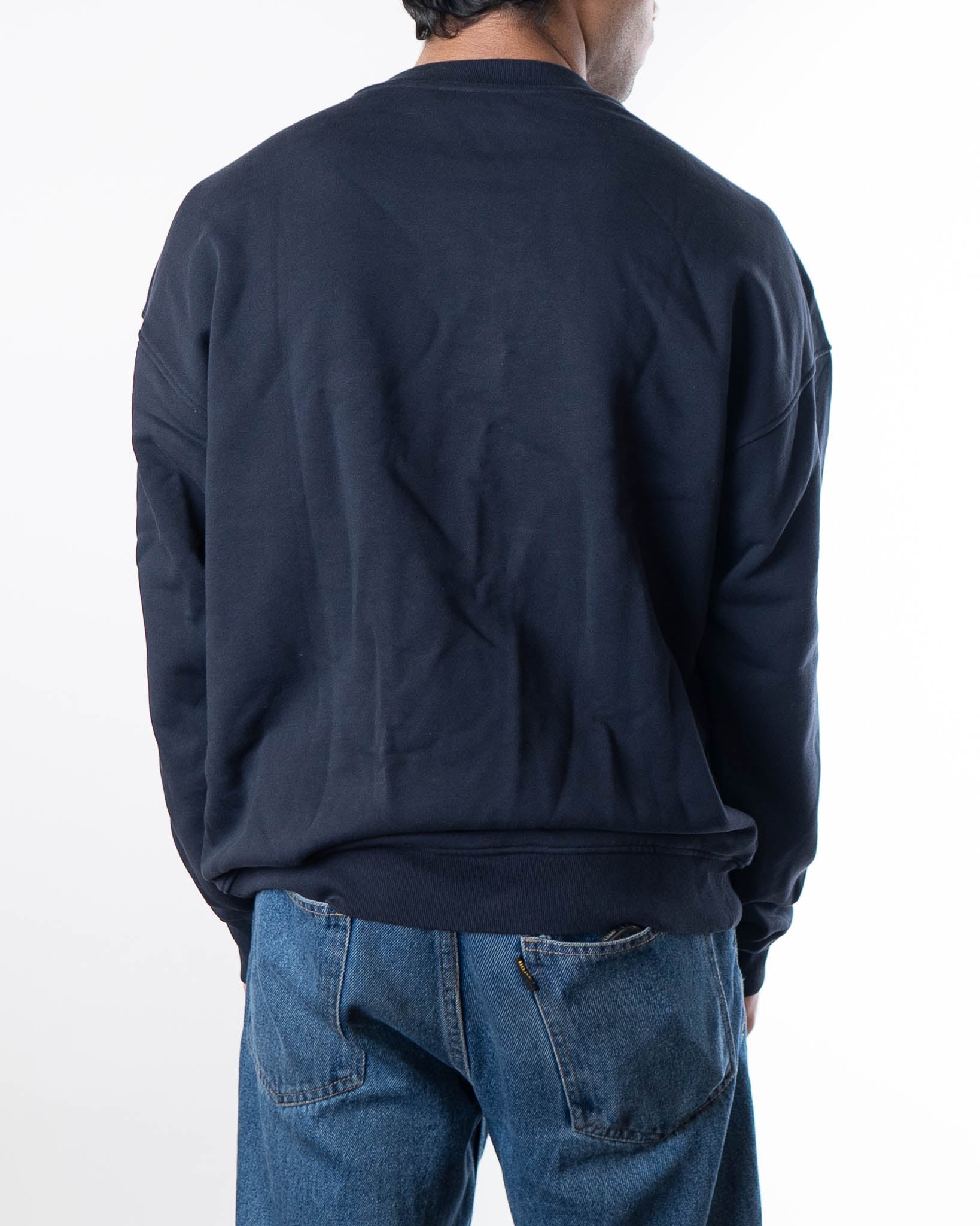 Moschino Double Question Mark Sweatshirt -Navy