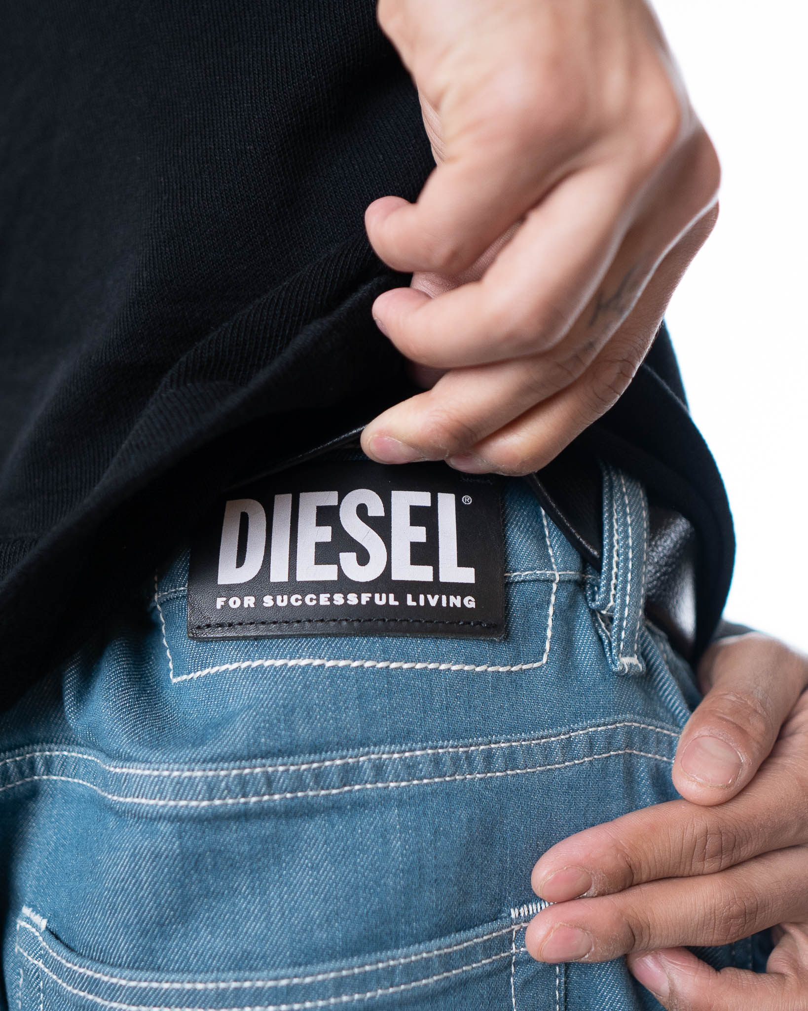 Diesel D-Vider L.32 Pantaloni Light Blue - DS
