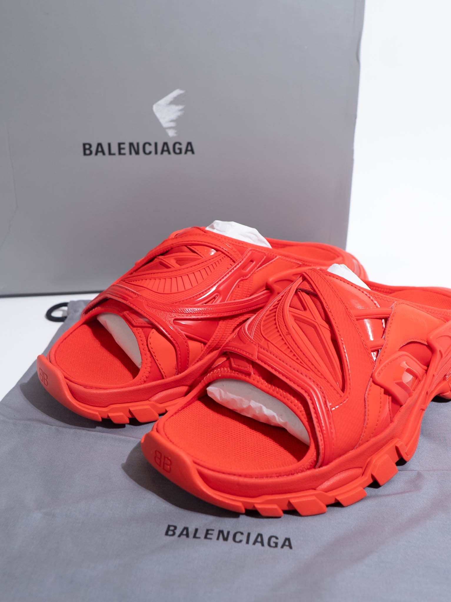 Balenciaga Track Slide Sandals  - DS