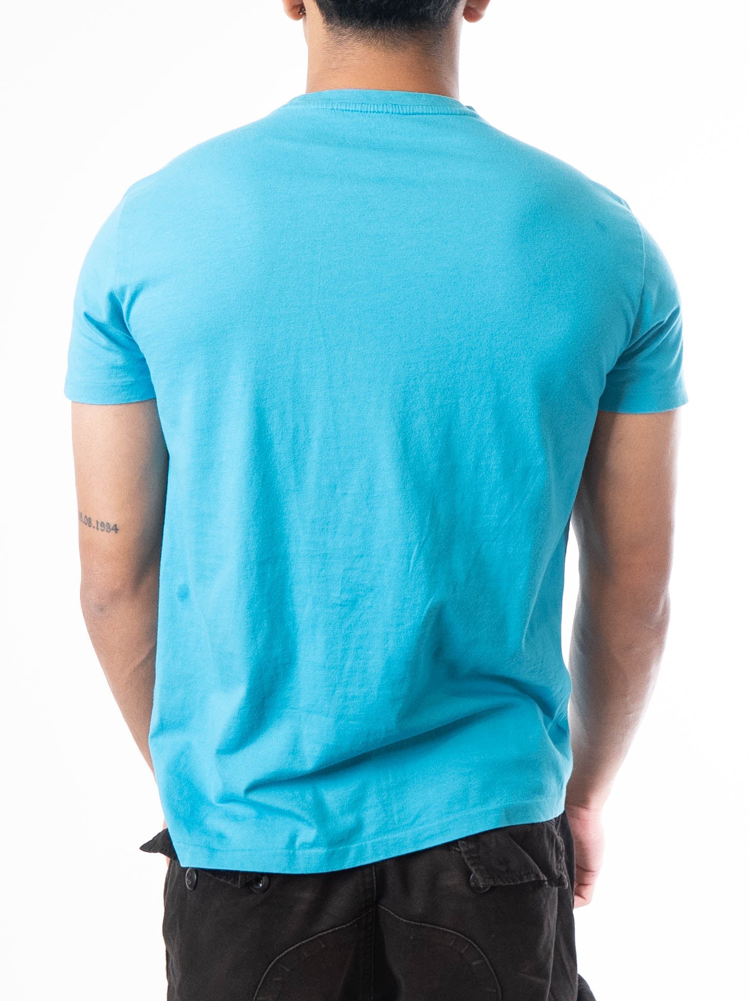 Polo Ralph Lauren Light Blue Custom Slim Fit T-Shirt