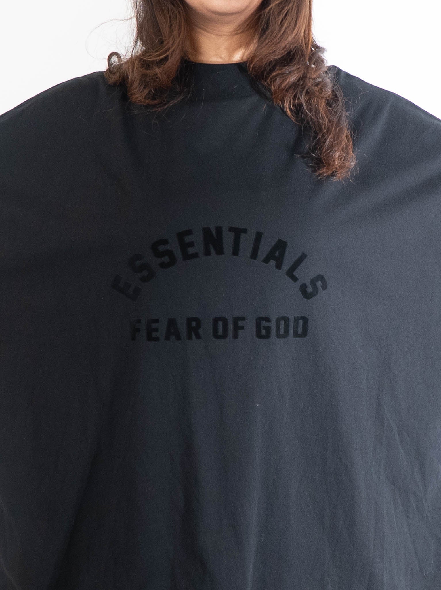 Fear Of God Essentials Jet Black T-Shirt