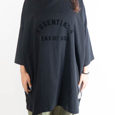 Fear Of God Essentials Jet Black T-Shirt