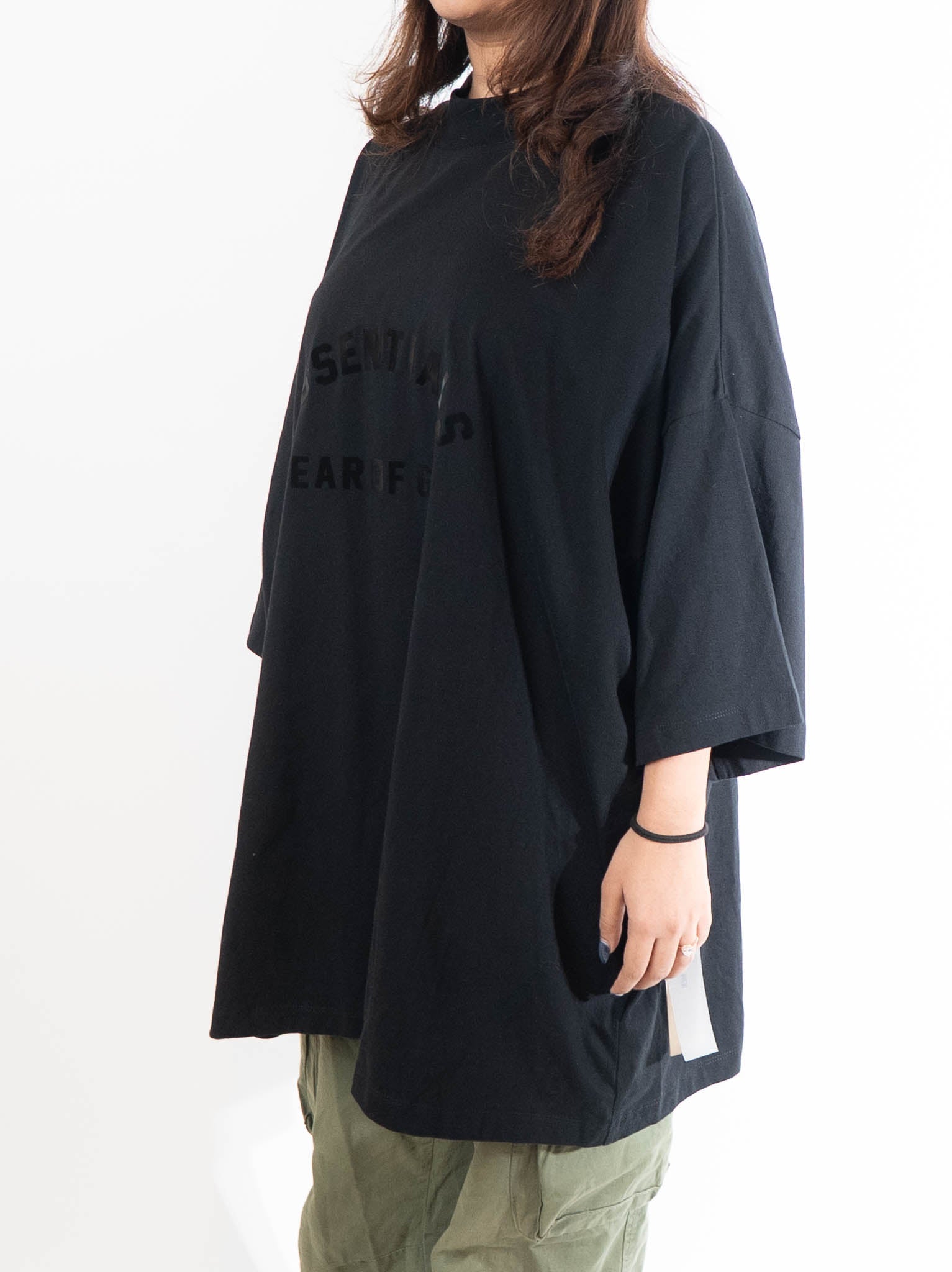 Fear Of God Essentials Jet Black T-Shirt