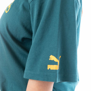 Puma X Staple Green Graphic Print Loose Fit T-Shirt