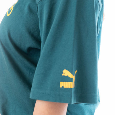 Puma X Staple Green Graphic Print Loose Fit T-Shirt