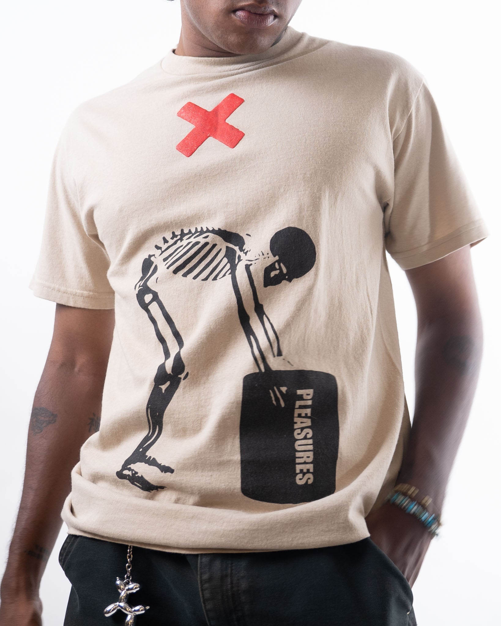 Pleasure Heavy T-Shirt (Sand)